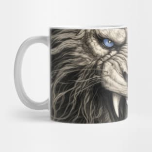 Blue Eyed beast Mug